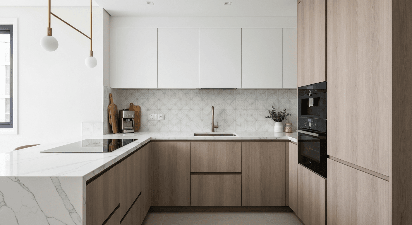 HDB Kitchen Design Singapore: Wet, Dry and Small Layouts article cover