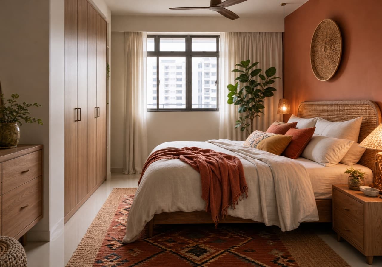 Bohemian Master Bedroom