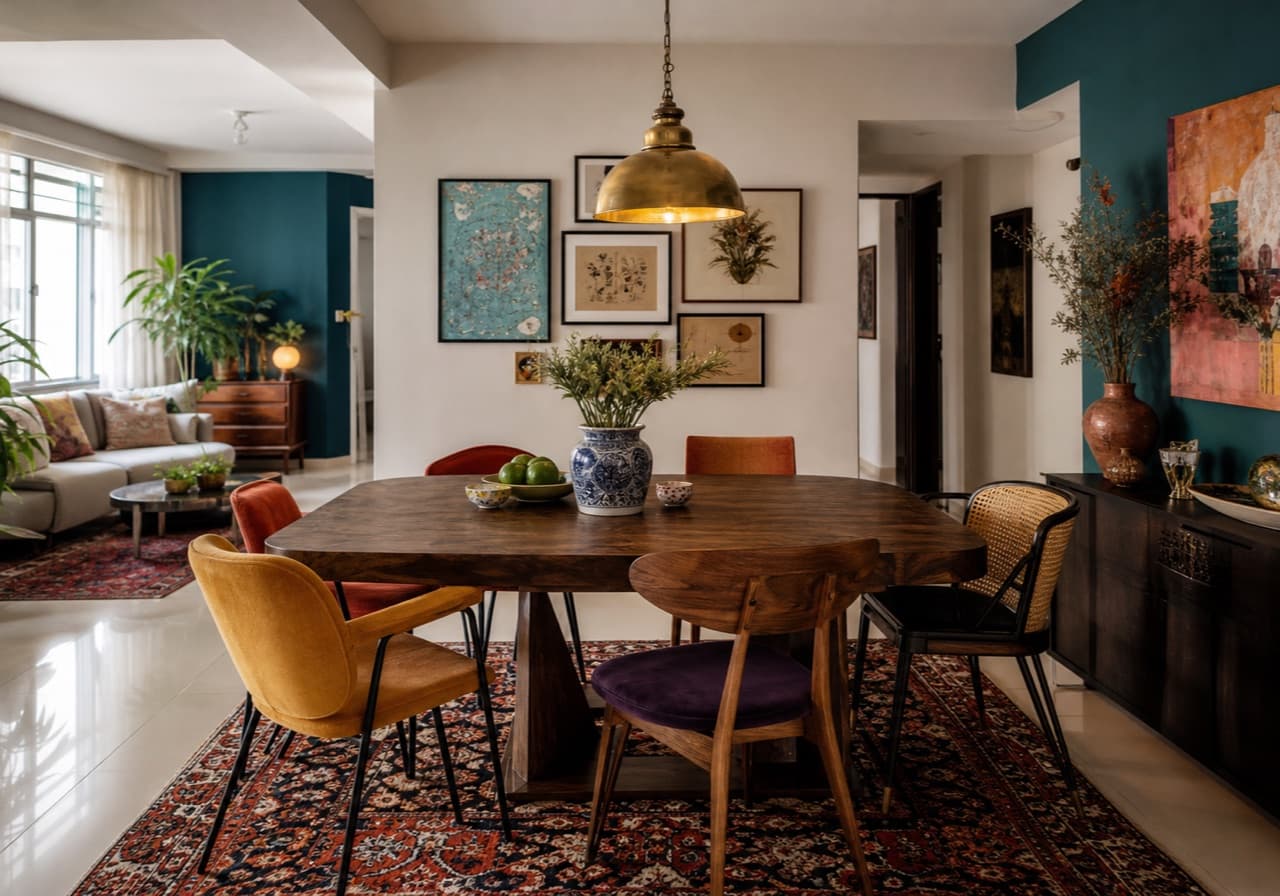 Eclectic Dining Room