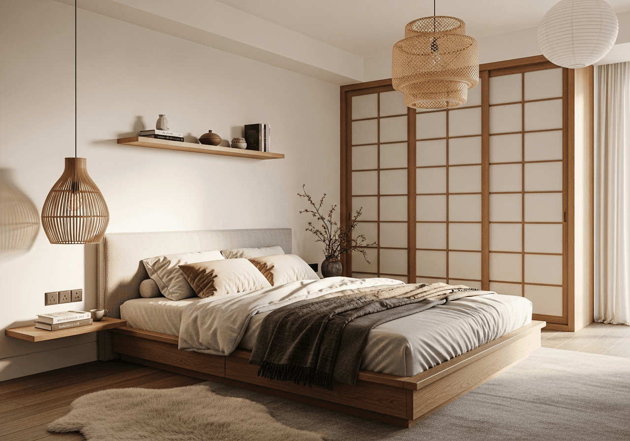 Japandi Master Bedroom