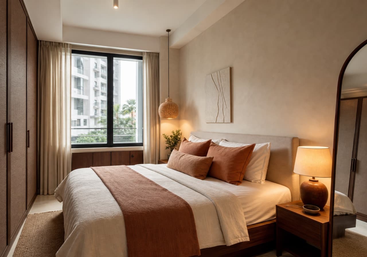 Mediterranean Master Bedroom