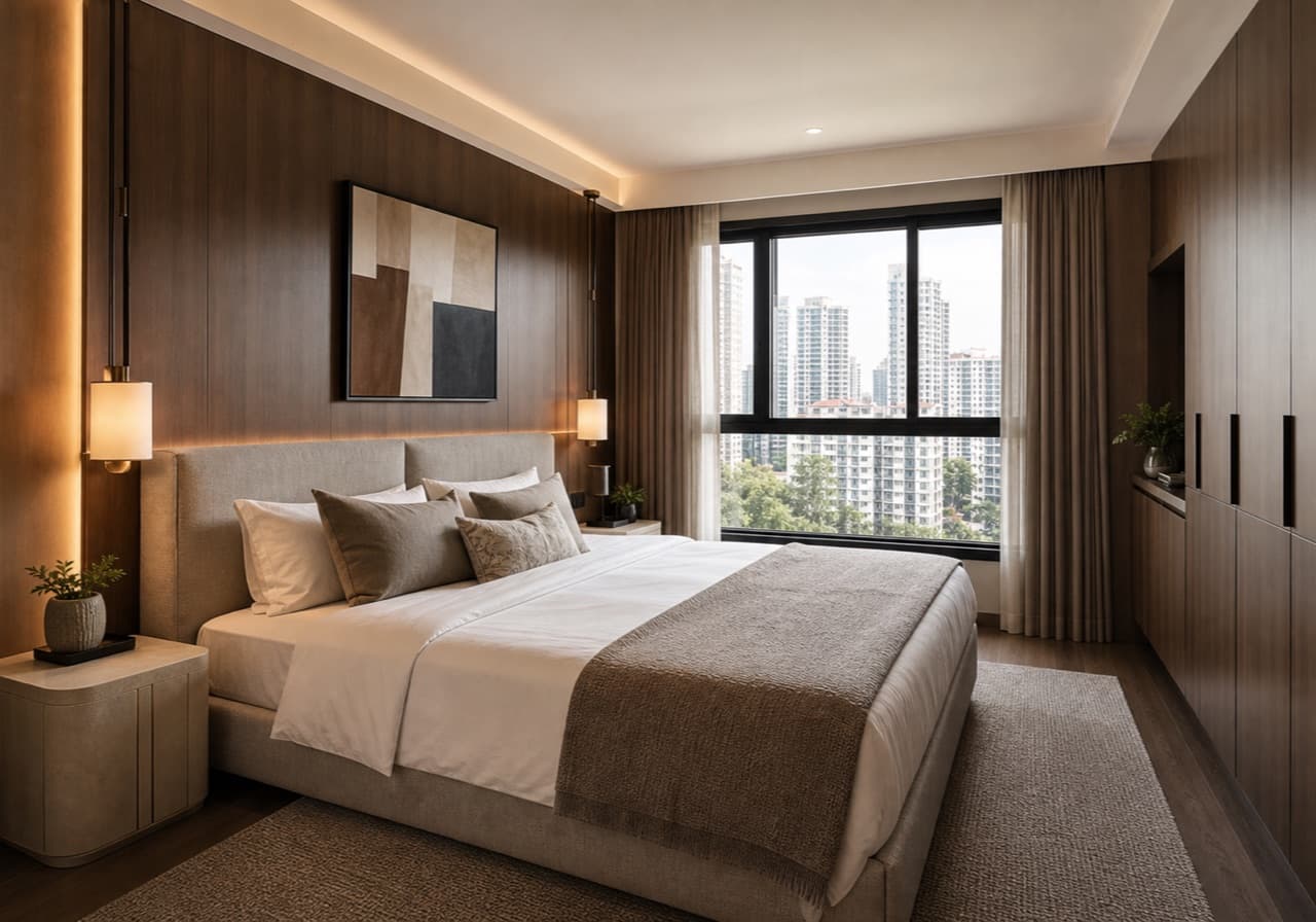 Modern Luxury Master Bedroom