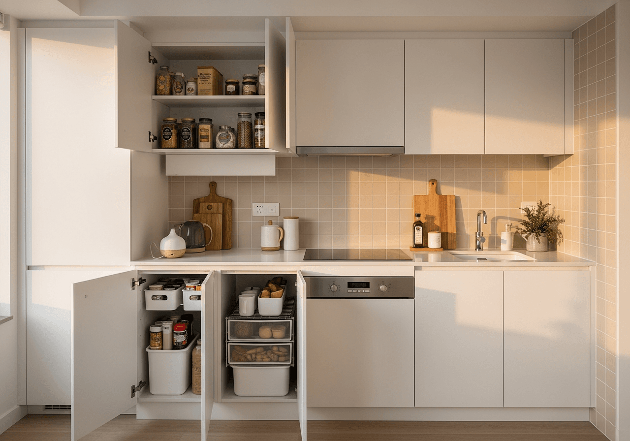 Muji Minimalist Kitchen