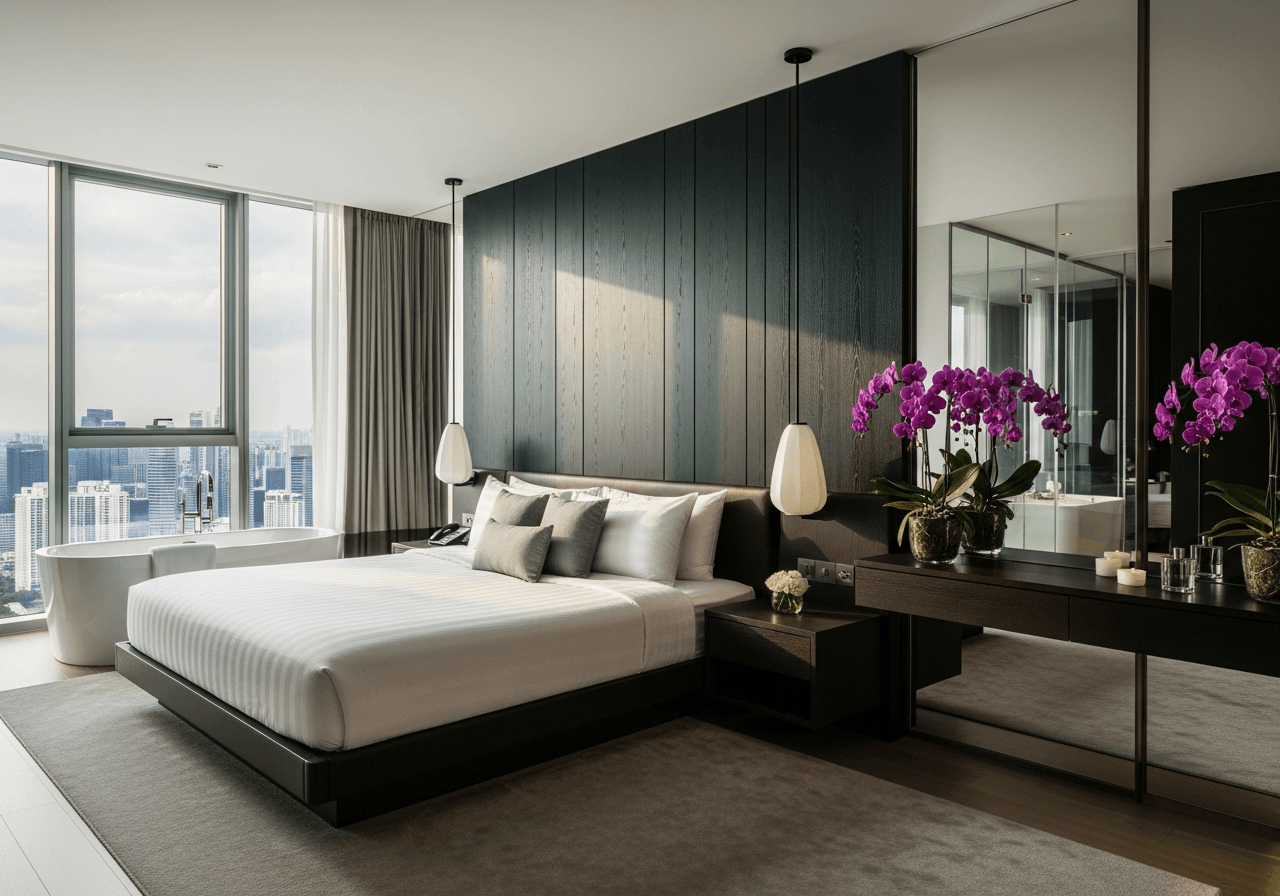 Resort Living Master Bedroom