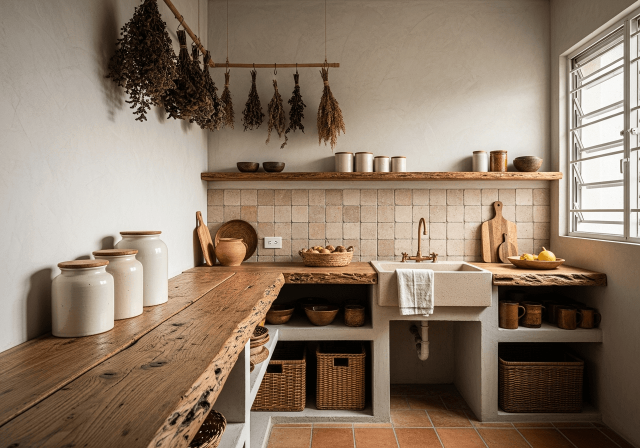 Wabi-Sabi Kitchen design Singapore
