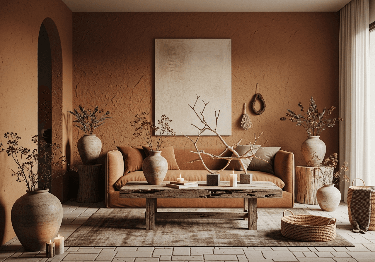 Wabi-Sabi Living Room