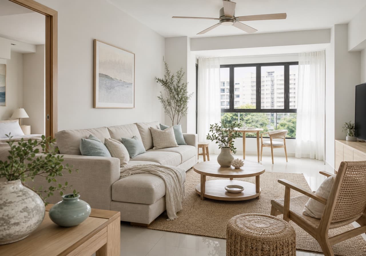 Coastal interior design Singapore