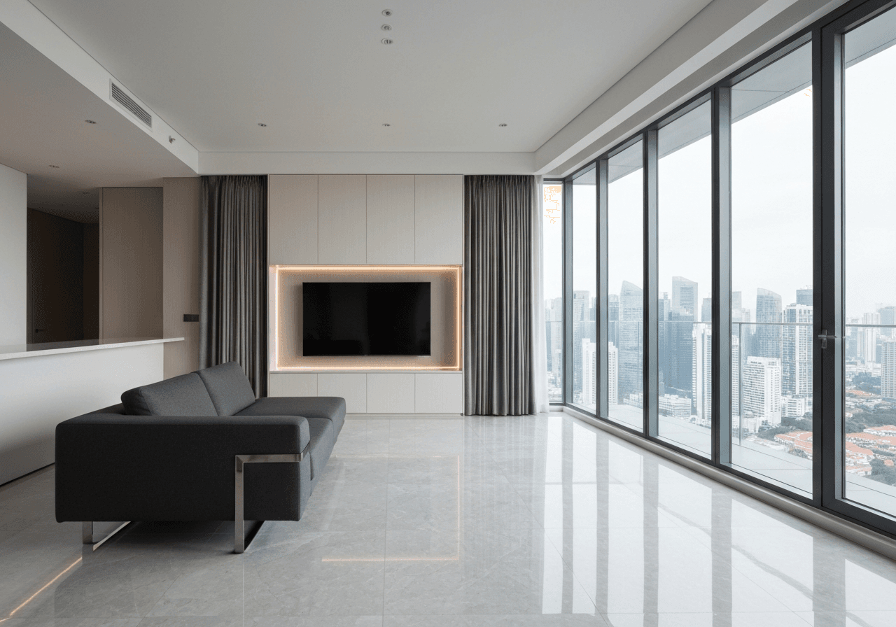 4-Room BTO Modern Contemporary interior design